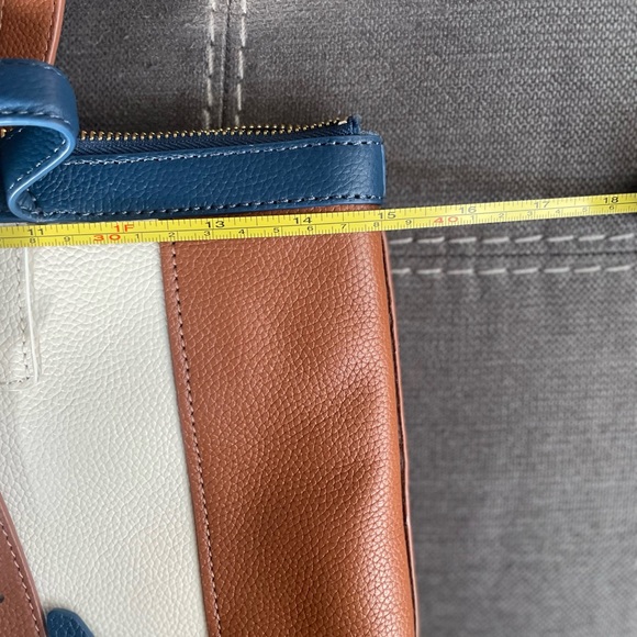 NWT Cole Haan Grand Ambition Convertible Backpack, Bright Blue - Picture 6 of 16